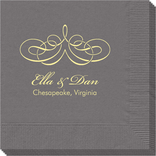 Magnificent Scroll Napkins